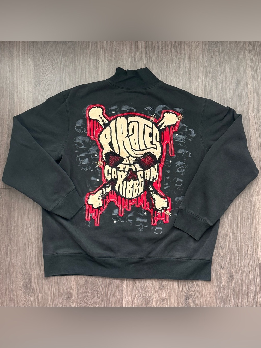 Disney Pirates of the Caribbean Bomber Zip Up Jack